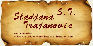 Slađana Trajanović vizit kartica